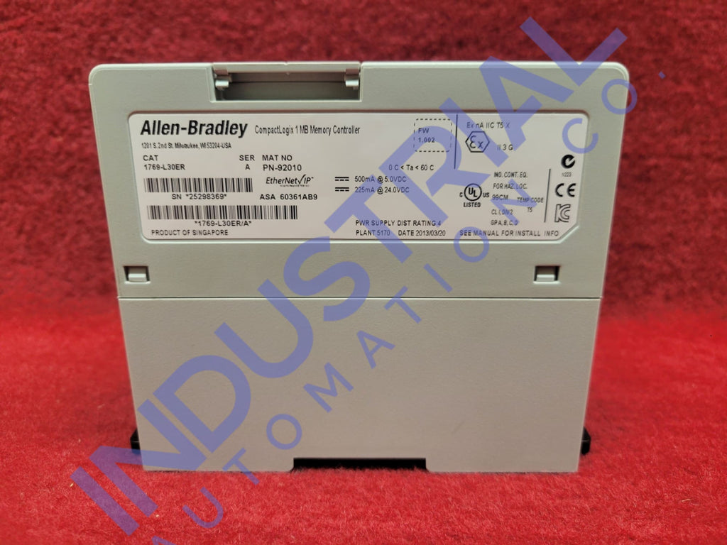 Allen-Bradley 1769-L30ER PLC