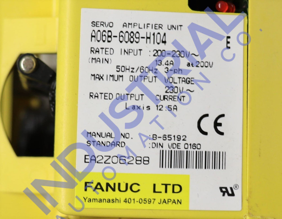 FANUC A06B-6089-H104