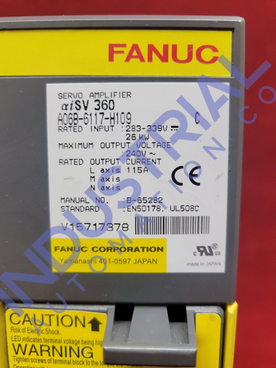 FANUC A06B-6117-H109