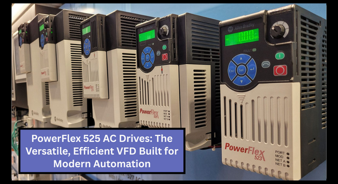 Allen-Bradley PowerFlex 525 AC Drives: The Versatile, Efficient VFD Built for Modern Automation