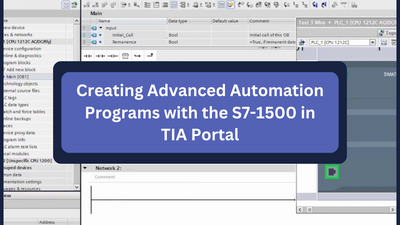 Creating Advanced Automation Programs with the S7-1500 in TIA Portal