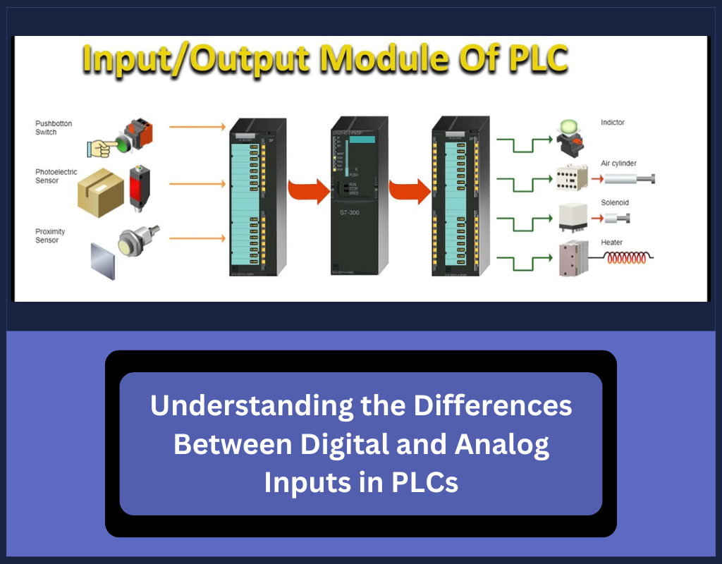 Understanding the Differences Between Digital and Analog Inputs in PLC