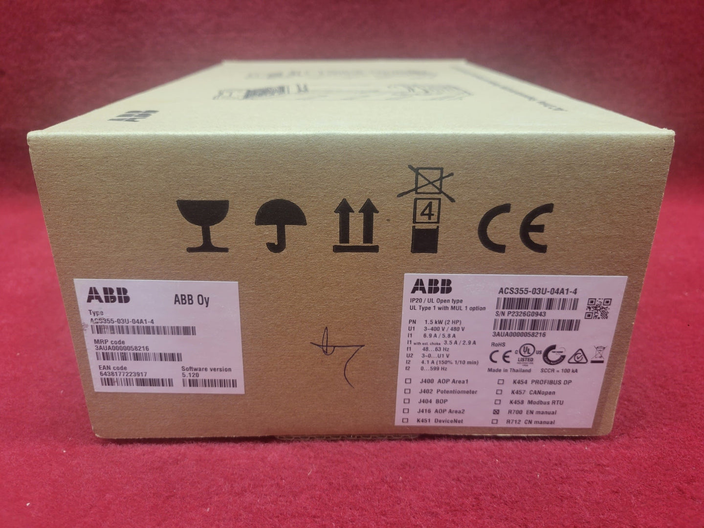 Abb Acs355-03U-04A1-4