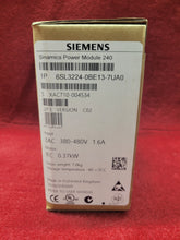 Load image into Gallery viewer, Siemens 6SL3224-0BE15-5UA0