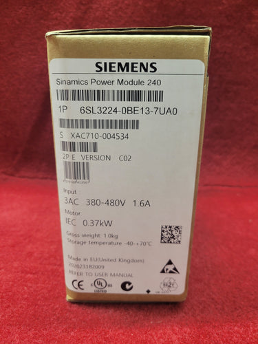 Siemens 6SL3224-0BE15-5UA0