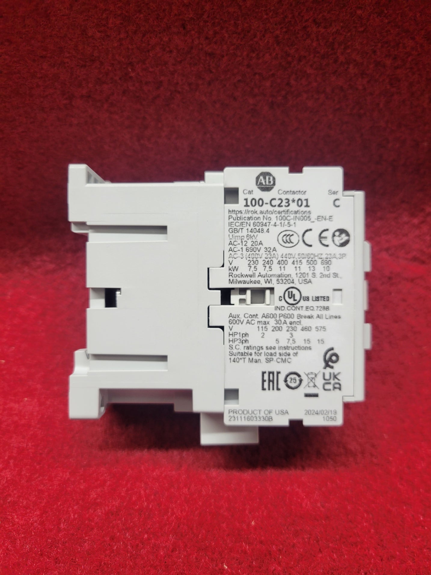 Allen-Bradley 100-C23L01