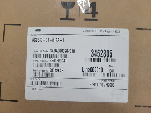 ABB ACS580-01-012A-4