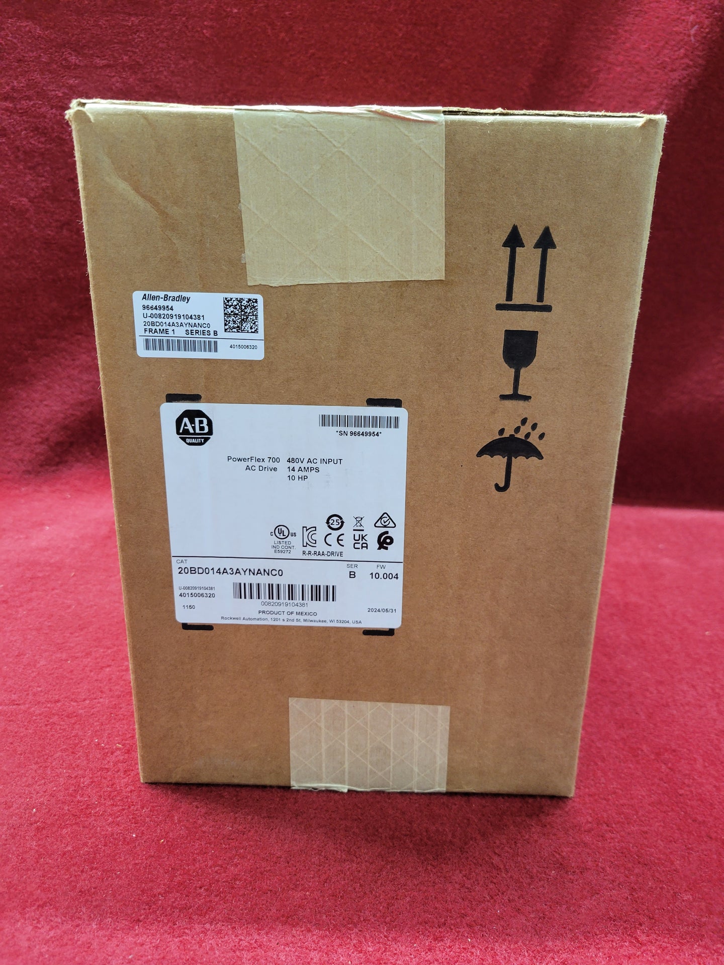 Allen-Bradley 20BD014A3AYNANC0