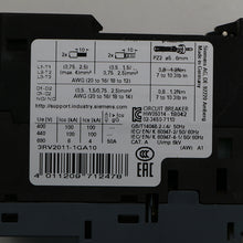 Load image into Gallery viewer, Siemens 3RV2011-1GA10