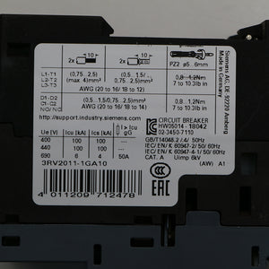 Siemens 3RV2011-1GA10
