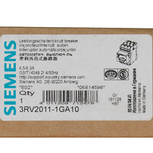 Load image into Gallery viewer, Siemens 3RV2011-1GA10