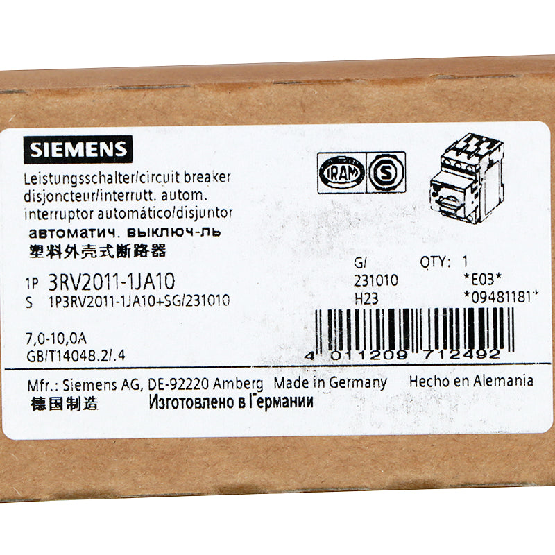 Siemens 3RV2011-1JA10