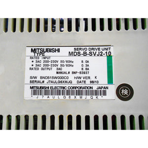 Mitsubishi MDS-B-SVJ2-10
