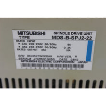 Load image into Gallery viewer, Mitsubishi MDS-B-SPJ2-22