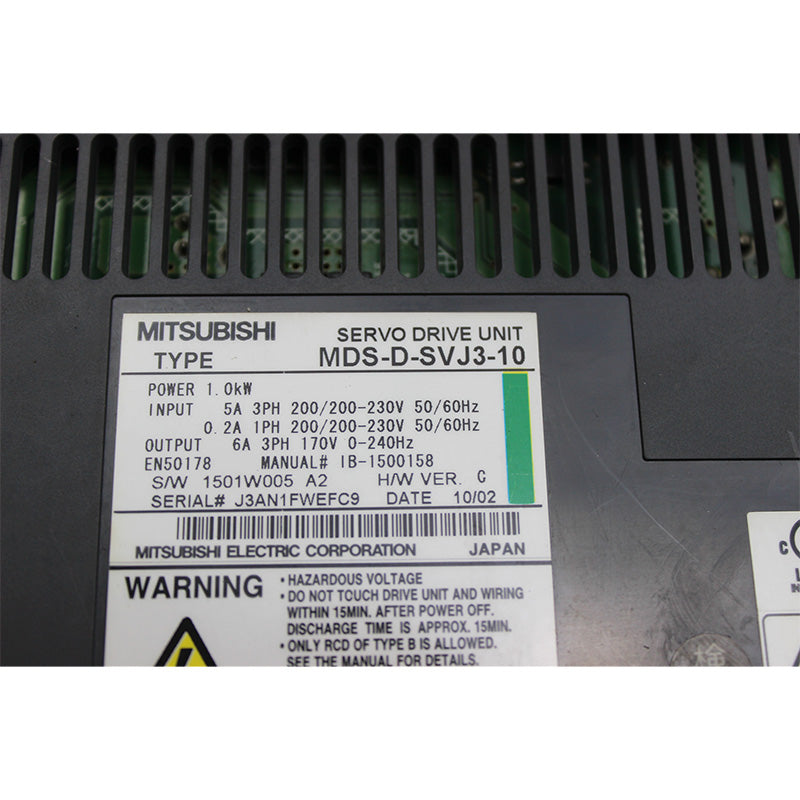 Mitsubishi MDS-D-SVJ3-10