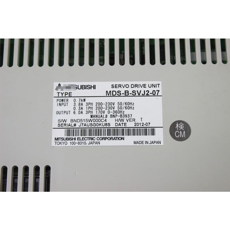 Mitsubishi MDS-B-SVJ2-07