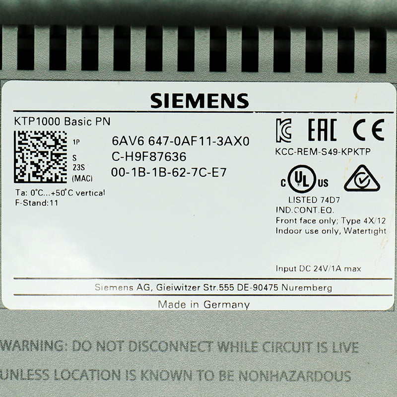 Siemens 6AV6647-0AF11-3AX0