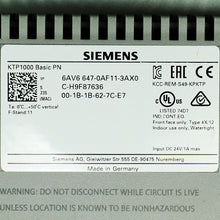 Load image into Gallery viewer, Siemens 6AV6647-0AF11-3AX0