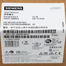 Load image into Gallery viewer, Siemens 6ED1052-1MD08-0BA1