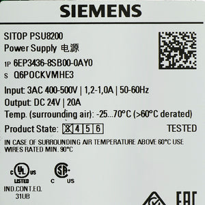 Siemens 6EP3436-8SB00-0AY0