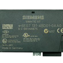 Load image into Gallery viewer, Siemens 6ES7131-4BD01-0AA0
