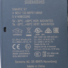Load image into Gallery viewer, Siemens 6ES7132-6BF01-0BA0