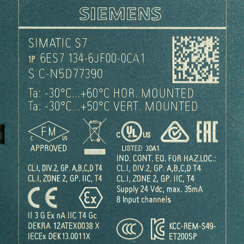 Siemens 6ES7134-6JF00-0CA1