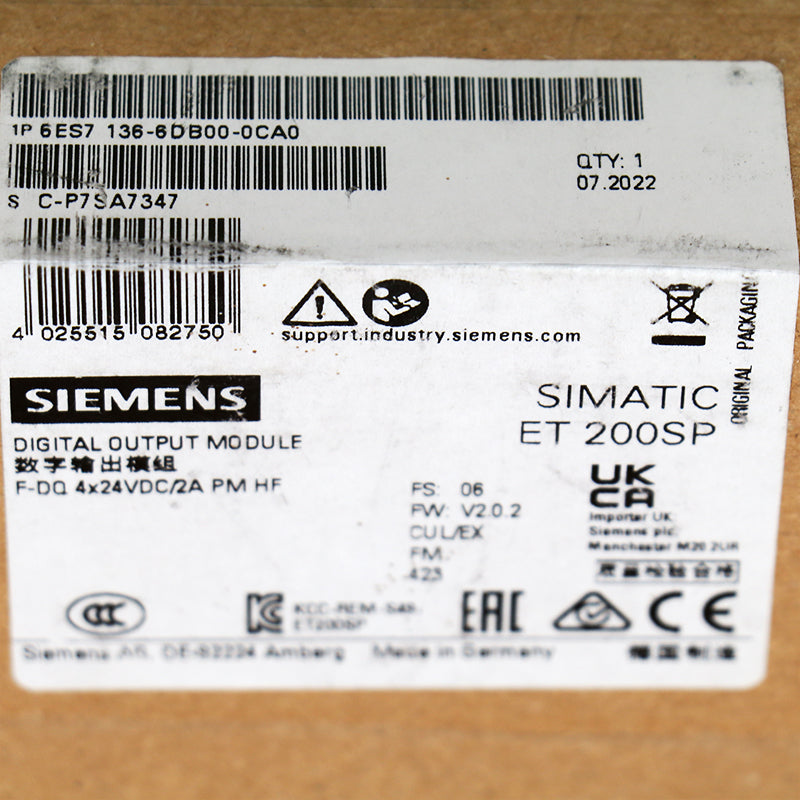 Siemens 6ES7136-6DB00-0CA0