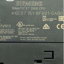 Load image into Gallery viewer, Siemens 6ES7151-8FB01-0AB0