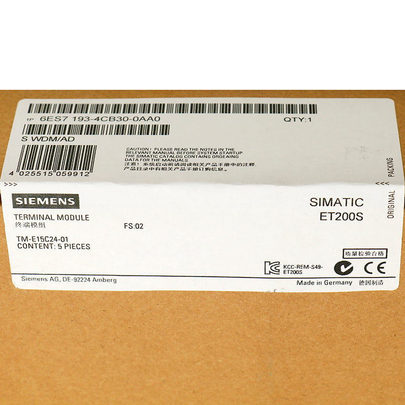 Siemens 6ES7193-4CB30-0AA0