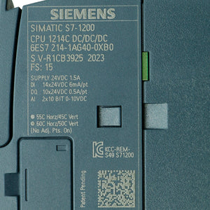 Siemens 6ES7214-1AG40-0XB0