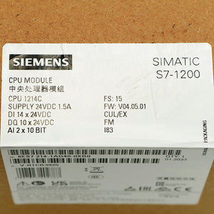 Siemens 6ES7214-1AG40-0XB0