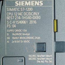 Load image into Gallery viewer, Siemens 6ES7214-1HG40-0XB0