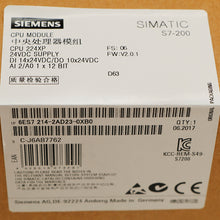 Load image into Gallery viewer, Siemens 6ES7214-2AD23-0XB0
