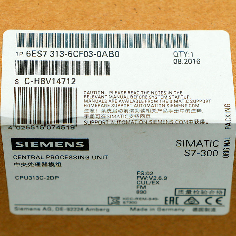 Siemens 6ES7313-6CF03-0AB0