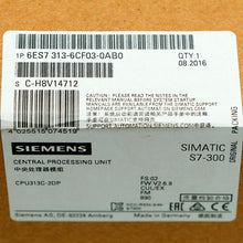 Load image into Gallery viewer, Siemens 6ES7313-6CF03-0AB0