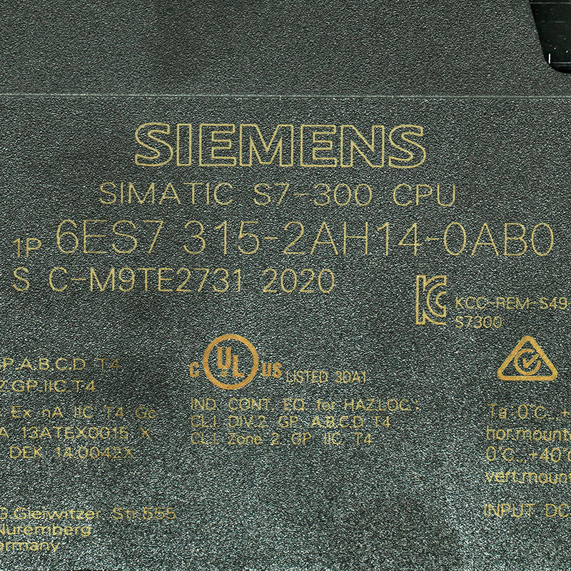 Siemens 6ES7315-2AH14-0AB0