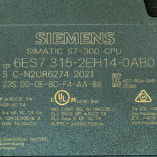 Load image into Gallery viewer, Siemens 6ES7315-2EH14-0AB0