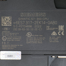 Load image into Gallery viewer, Siemens 6ES7317-2EK14-0AB0