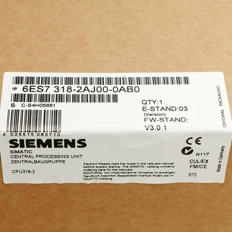Siemens 6ES7318-2AJ00-0AB0