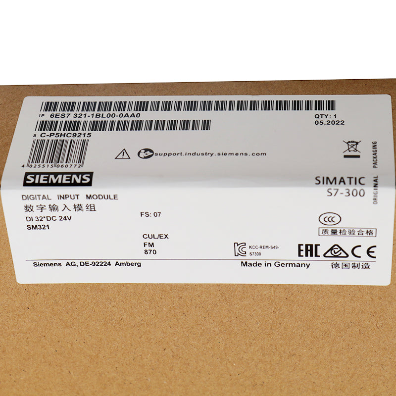 Siemens 6ES7321-1BL00-0AA0