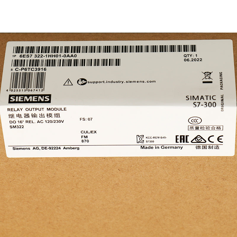 Siemens 6ES7322-1HH01-0AA0