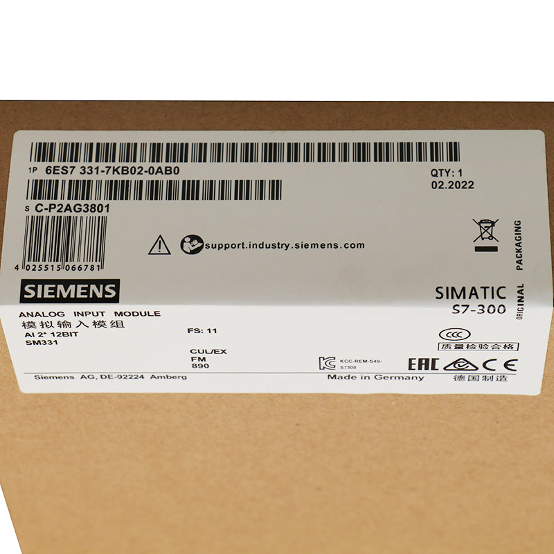Siemens 6ES7331-7KB02-0AB0
