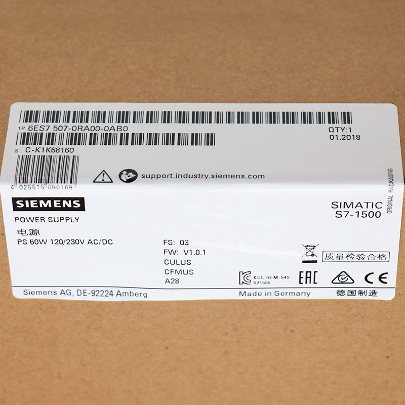 Siemens 6ES7507-0RA00-0AB0