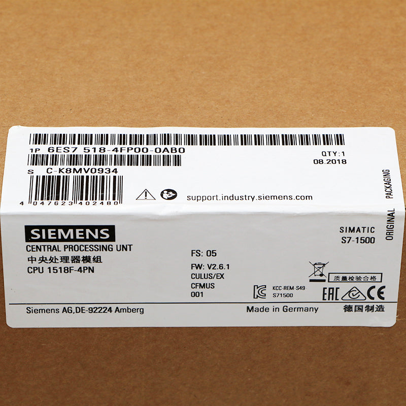 Siemens 6ES7518-4FP00-0AB0