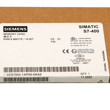 Load image into Gallery viewer, Siemens 6ES7952-1AP00-0AA0