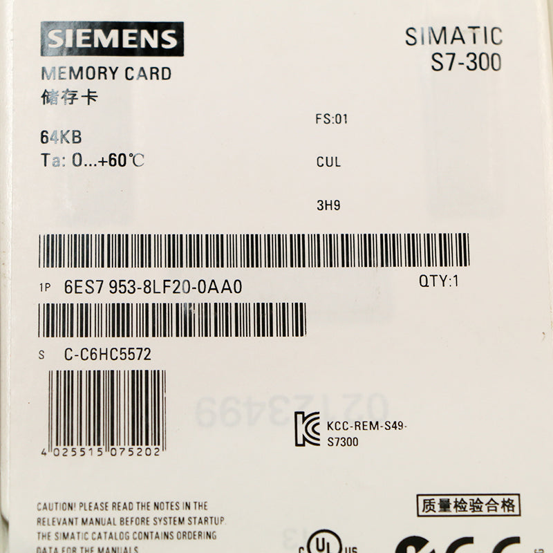 Siemens 6ES7953-8LF20-0AA0