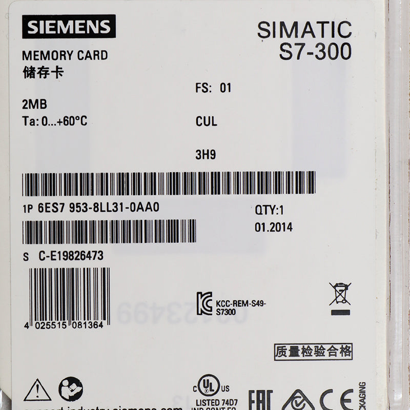 Siemens 6ES7953-8LL31-0AA0