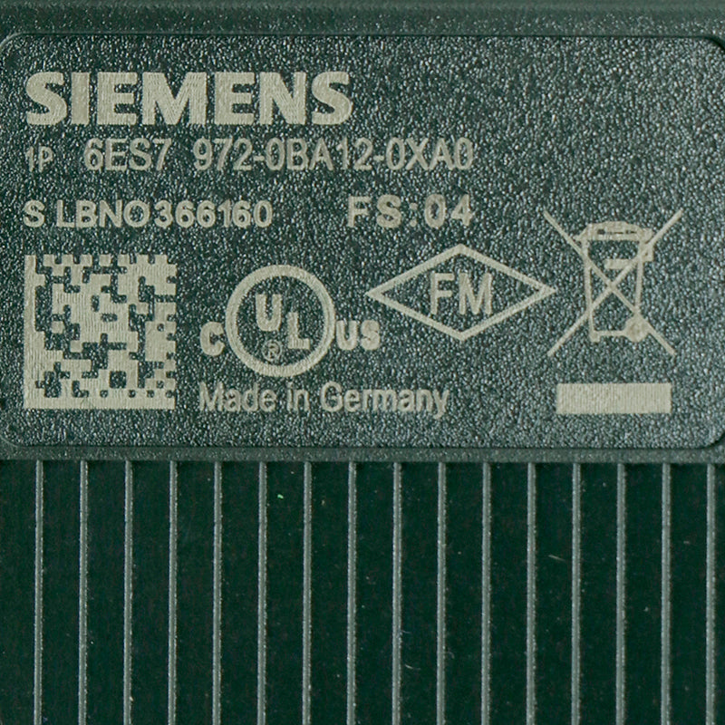 Siemens 6ES7972-0BA12-0XA0