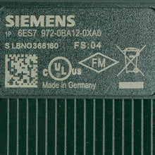 Load image into Gallery viewer, Siemens 6ES7972-0BA12-0XA0